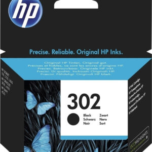 HP 302 Μελάνι Εκτυπωτή InkJet Μαύρο