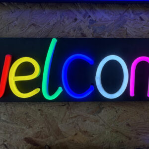 LED NEON SIGN - WELCOME