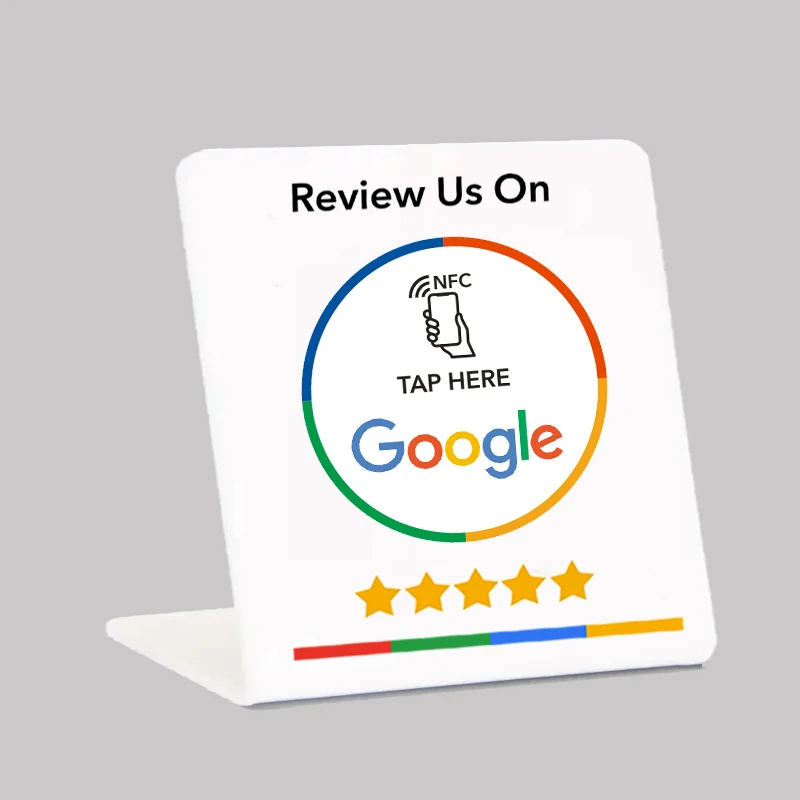 Επιτραπέζιο Stand Google Reviews - NFC