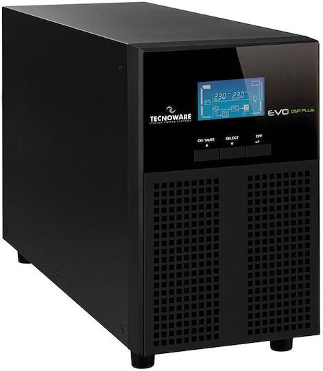 TECNOWARE UPS EVO DSP PLUS 2400VA/2160W, 4x C13, 4x 12V9Ah